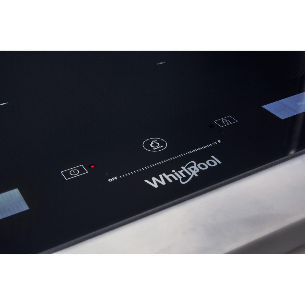 Whirlpool SMP 778 C/NE/IXL beépíthető indukciós kerámialap, 77x51x5.7 cm, fekete szín 