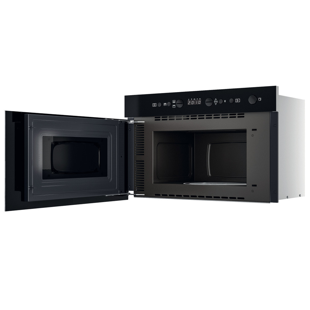 Whirlpool W9 MN840 IXL beépíthető mikrohullámú sütő, 750W, 22L, 59.5x32x38.2 cm, inox szín