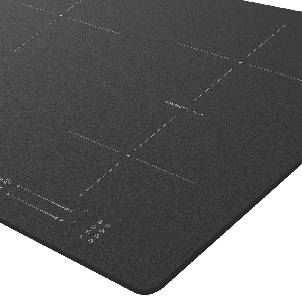 Whirlpool WB S2560 NE BM beépíthető indukciós kerámialap, 59x51x5 cm, fekete szín 