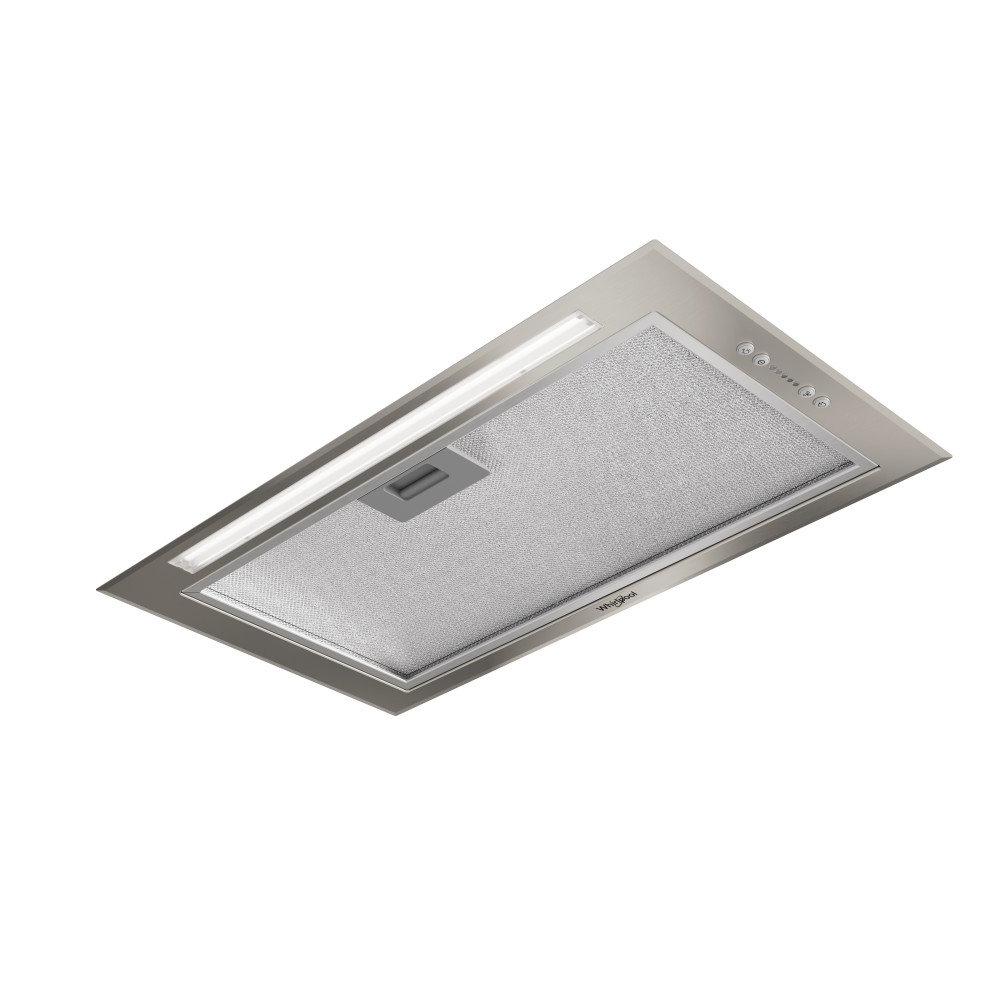 Whirlpool WCTH 63F LEB X kürtőbe építhető konyhai elszívó, 51.4x28.3x25.1 cm, inox szín 