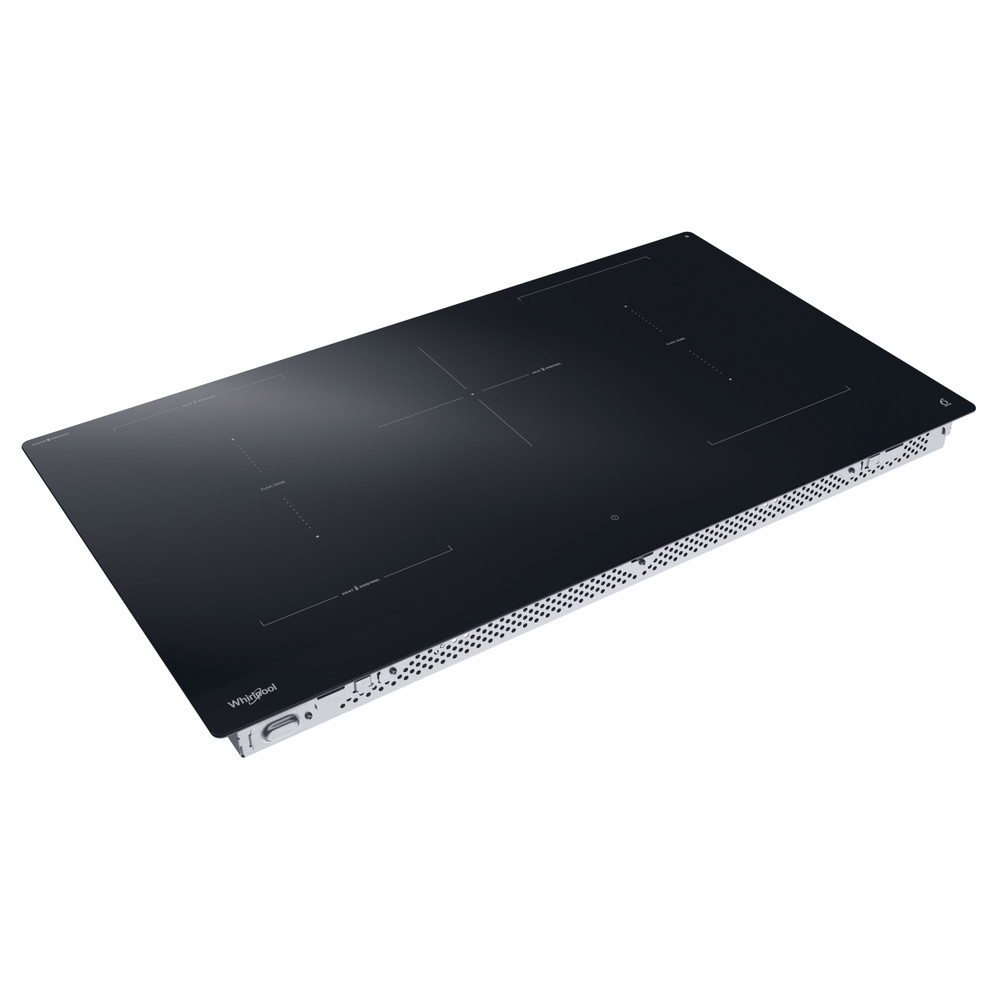 Whirlpool WEX9024DCFF beépíthető indukciós kerámialap, 100x57x5.4 cm, fekete szín