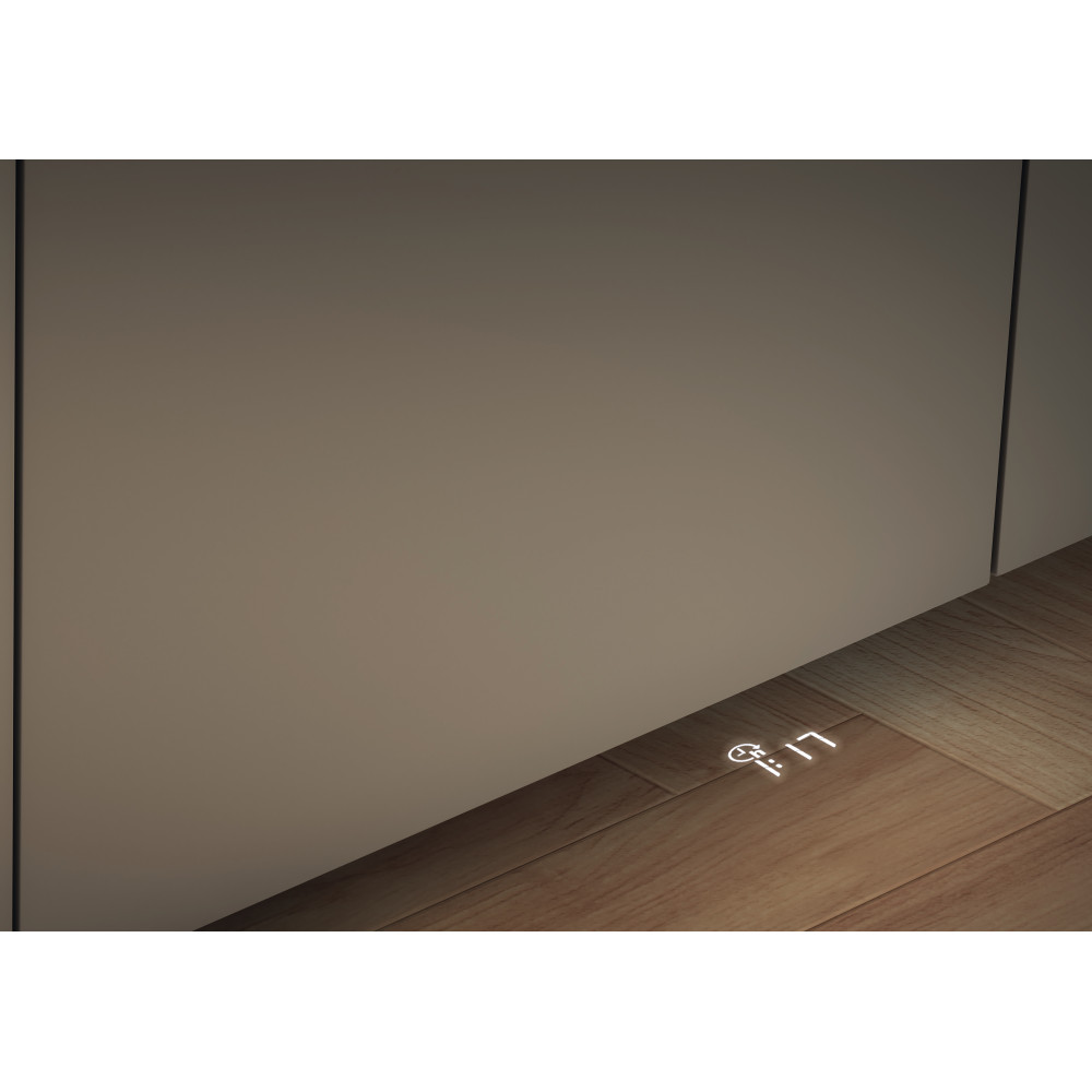 Whirlpool WH6IC16B4M6T0 teljesen beépíthető mosogatógép, 3 kosár, automatikus ajtónyitás, 16 teríték, 59.8x55.5x82 cm