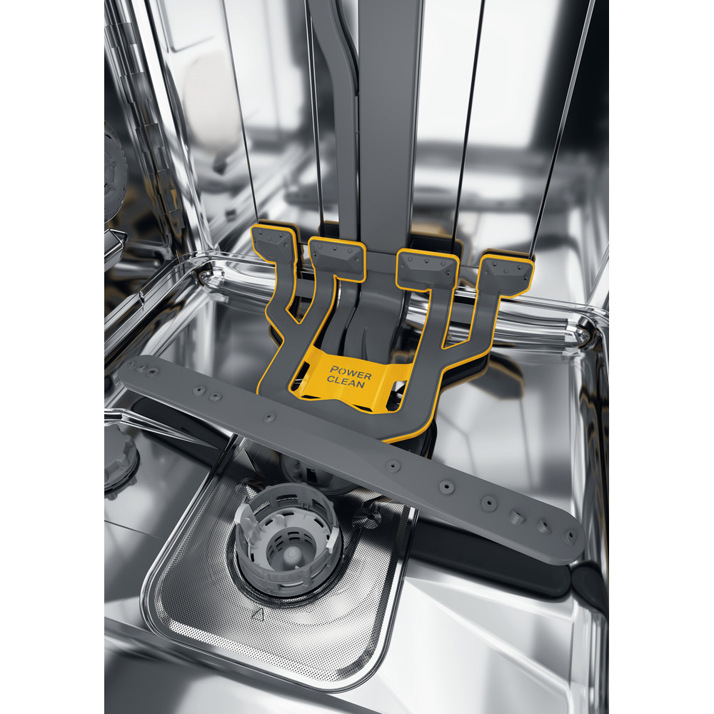 Whirlpool WH8IA15AM3TUS0 teljesen beépíthető mosogatógép, 3 kosár, automatikus ajtónyitás, 15 teríték, 59.8x55.5x82 cm