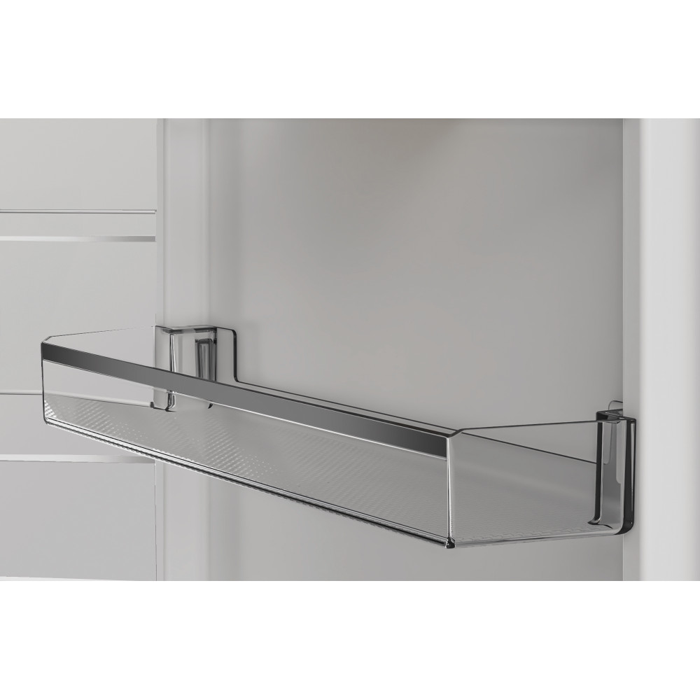 Whirlpool WHK 26363 XP6E Total No Frost alulfagyasztós kombinált hűtőszekrény, 210/106L, Zen Inverter kompresszor, 59.5x66.3x186.5 cm, inox szín 
