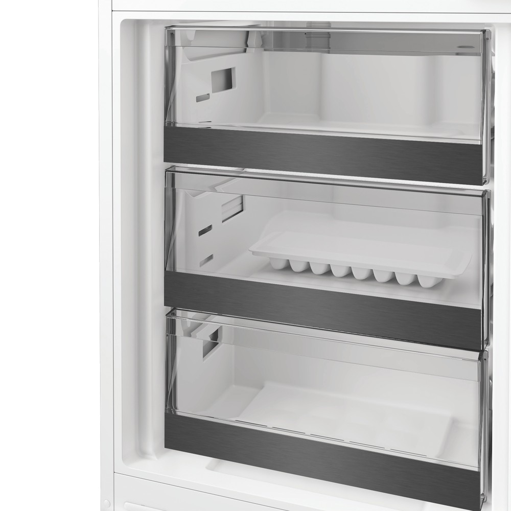 Whirlpool WHK2 5294 B7E1 Total No Frost beépíthető alulfagyasztós kombinált hűtőszekrény, Zen Inverter Kompresszor, 194/76L, 54x55x177.5 cm