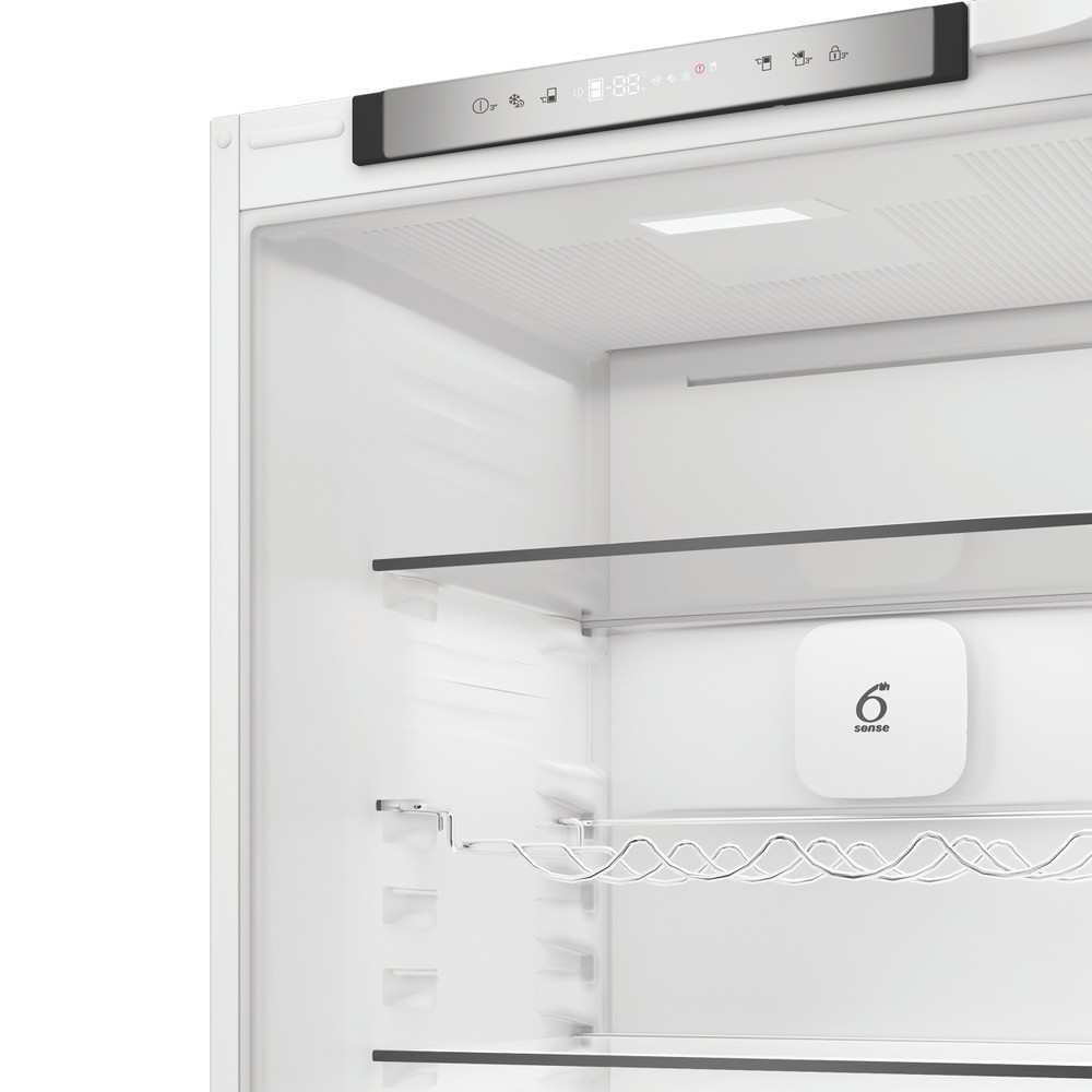 Whirlpool WHK2 5294 B7E1 Total No Frost beépíthető alulfagyasztós kombinált hűtőszekrény, Zen Inverter Kompresszor, 194/76L, 54x55x177.5 cm