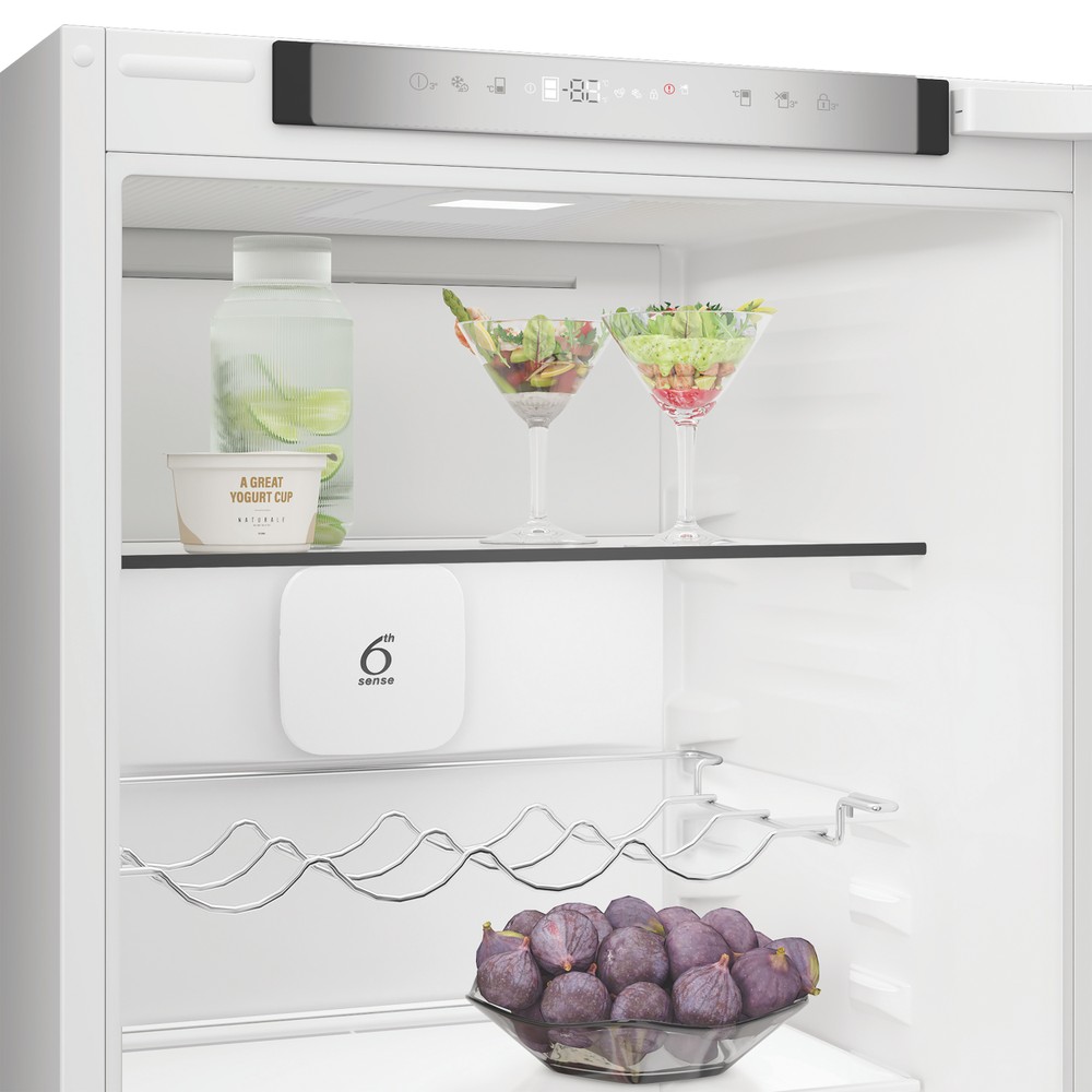 Whirlpool WHK2 5294 B7E1 Total No Frost beépíthető alulfagyasztós kombinált hűtőszekrény, Zen Inverter Kompresszor, 194/76L, 54x55x177.5 cm