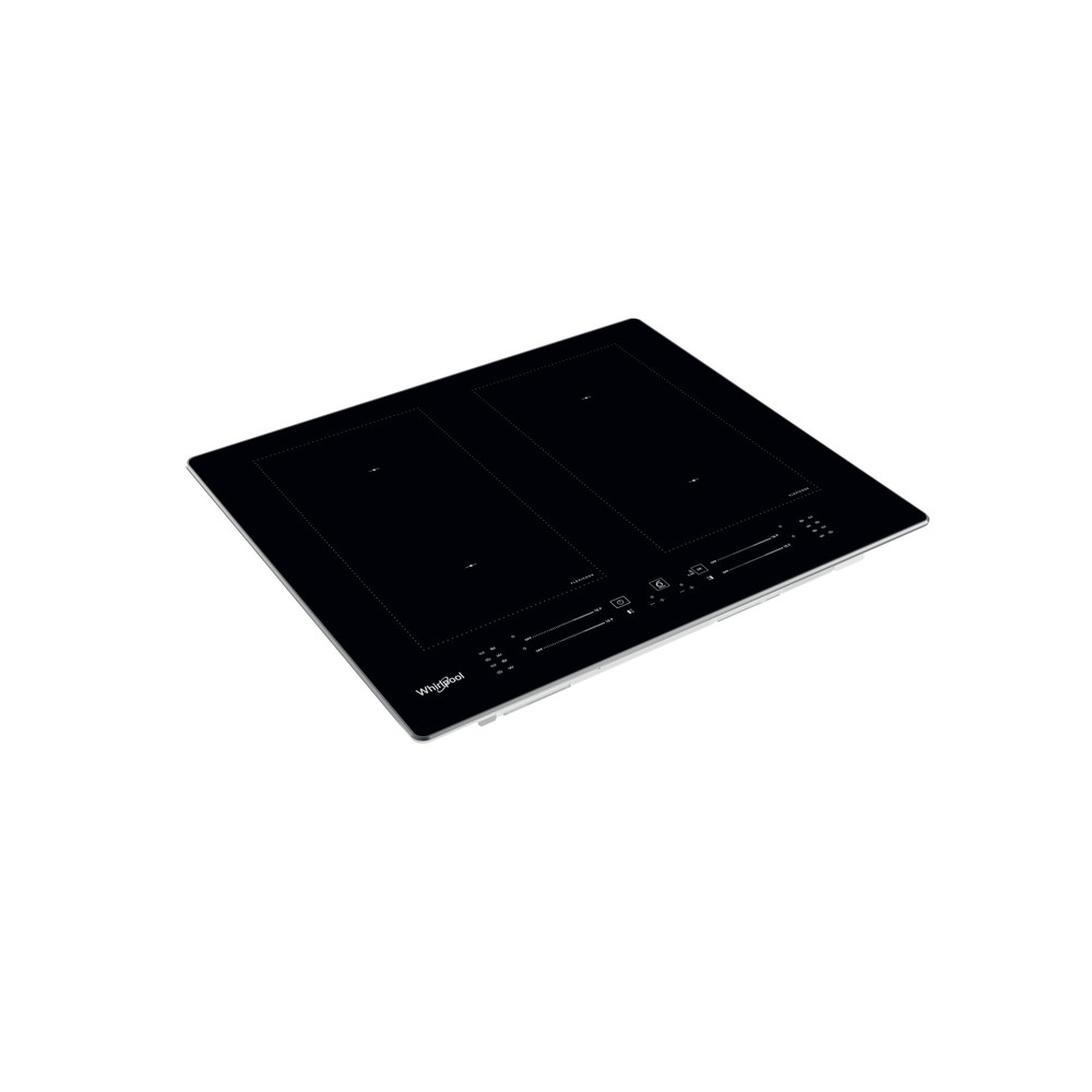 Whirlpool WL S8560 AL beépíthető indukciós kerámialap, 59.8x51.8x5.4 cm, fekete szín 