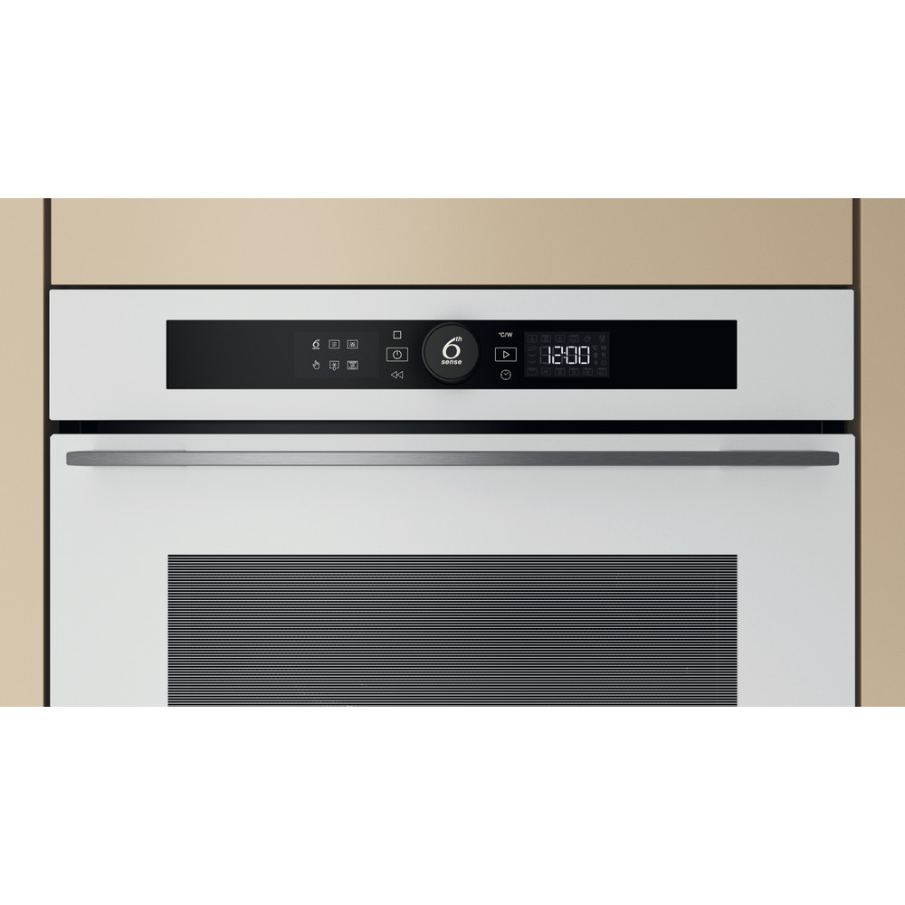 Whirlpool WMW57DHMW beépíthető mikrohullámú sütő, 40L, 900W, 59.5x56x45.5 cm, fehér szín 
