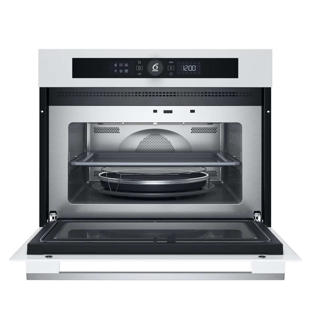 Whirlpool WMW57DHMW beépíthető mikrohullámú sütő, 40L, 900W, 59.5x56x45.5 cm, fehér szín 