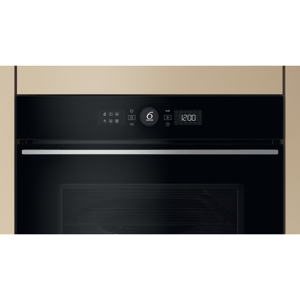 Whirlpool WMW57DHMX beépíthető mikrohullámú sütő, 40L, 900W, 59.5x56x45.5 cm, inox szín
