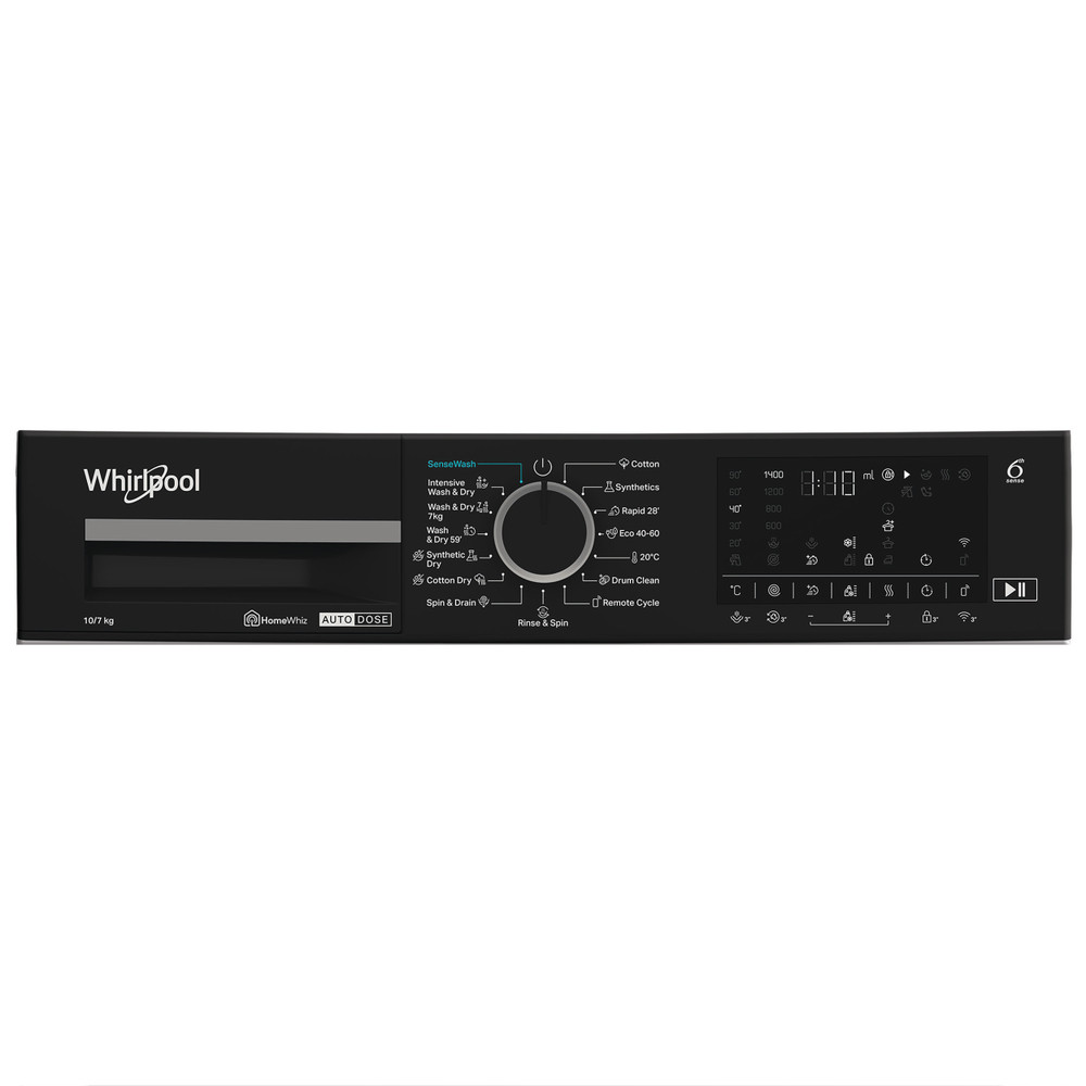 Whirlpool WPD 0736W ADS EE mosó-szárítógép, 10/7kg, 60x60x84.5 cm