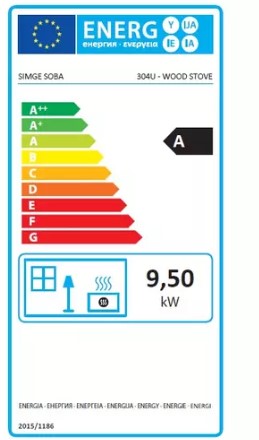 Warnex Hunor 304-U öntvény fekete sparhelt jobbos,9kW,öntöttvas tűztér és fedlap 