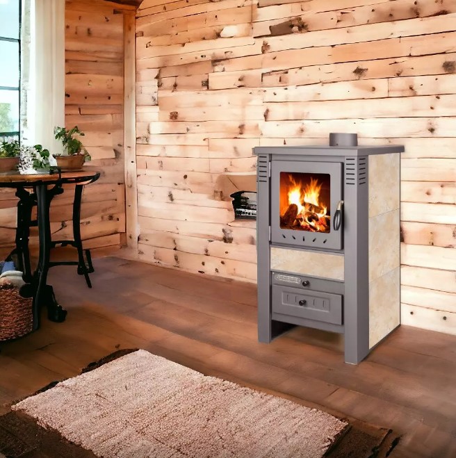 Warnex Nova G csempés kandalló bézs színű, 7,5kW