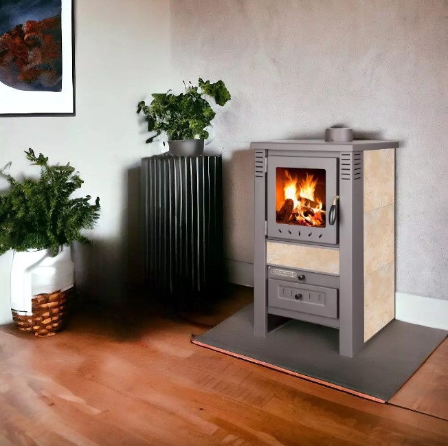 Warnex Nova G csempés kandalló bézs színű, 7,5kW