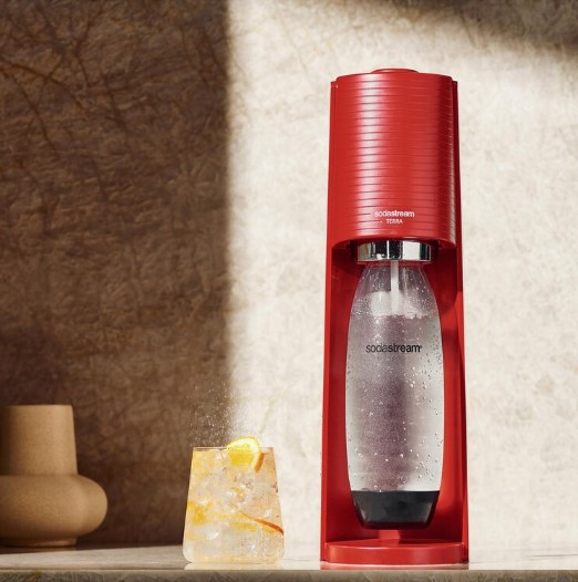 Sodastream TERRA RED CQC szódagép,piros