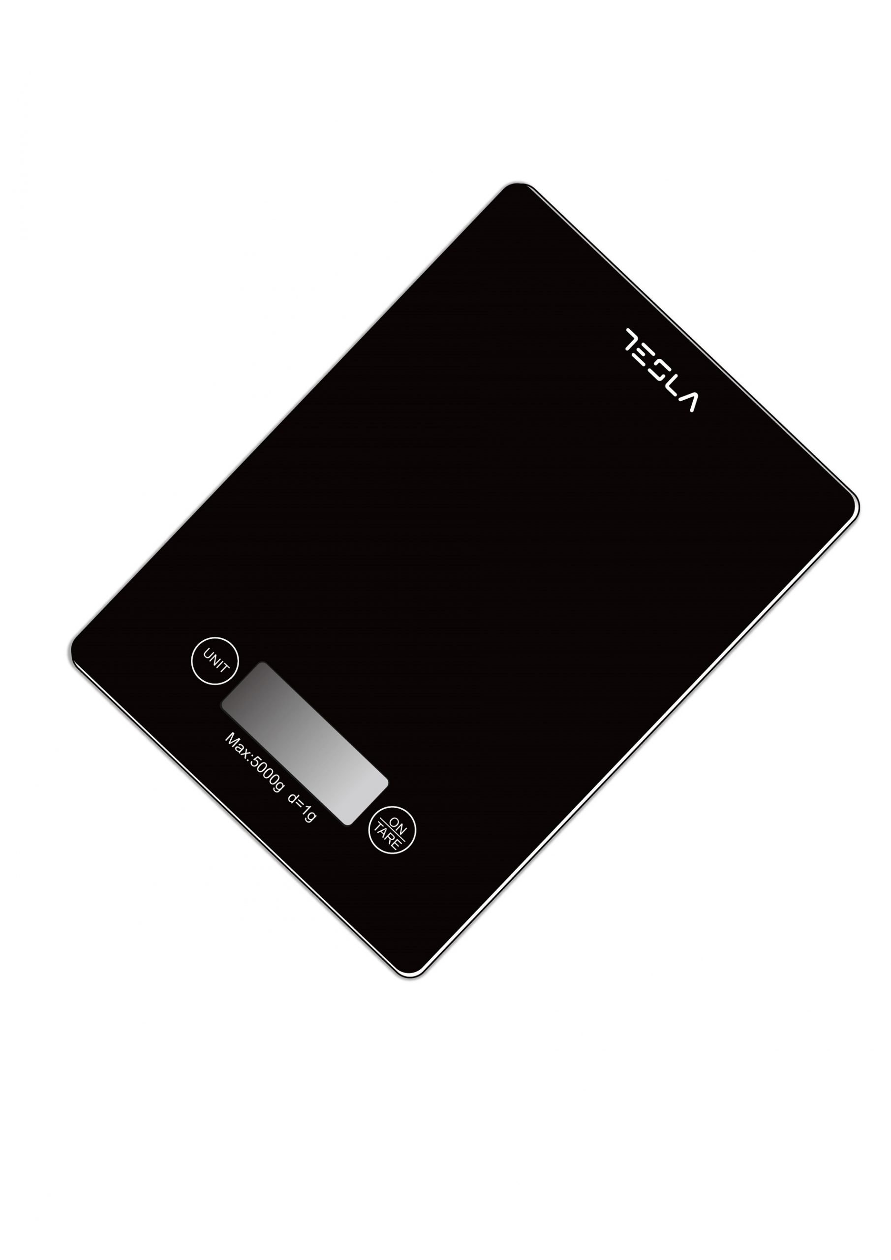 Tesla KS201B digitális konyhai mérleg,5 kg méréshatárral,fekete