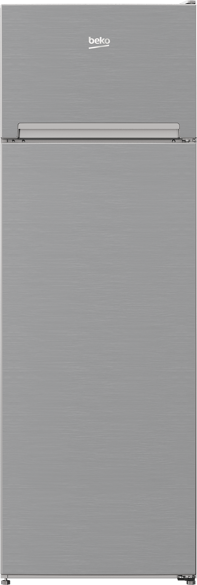 Beko RDSA280K40SN felülfagyasztós kombinált hűtőszekrény, 204/46L, 54x57.4x160.6 cm, ezüst