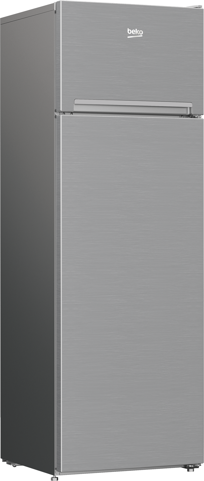 Beko RDSA280K40SN felülfagyasztós kombinált hűtőszekrény, 204/46L, 54x57.4x160.6 cm, ezüst