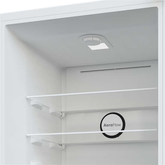 Beko B1RCNA344W No Frost alulfagyasztós kombinált hűtőszekrény, 208/96L, 59.5x66.5x179.6 cm 