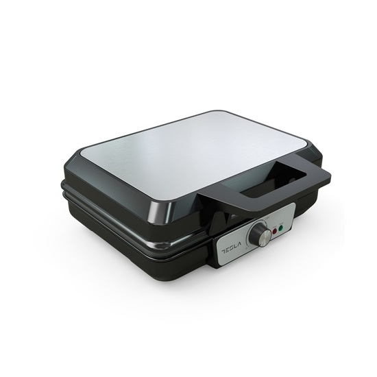 Tesla WM200BX gofrisütő,1000W,fekete-inox szín