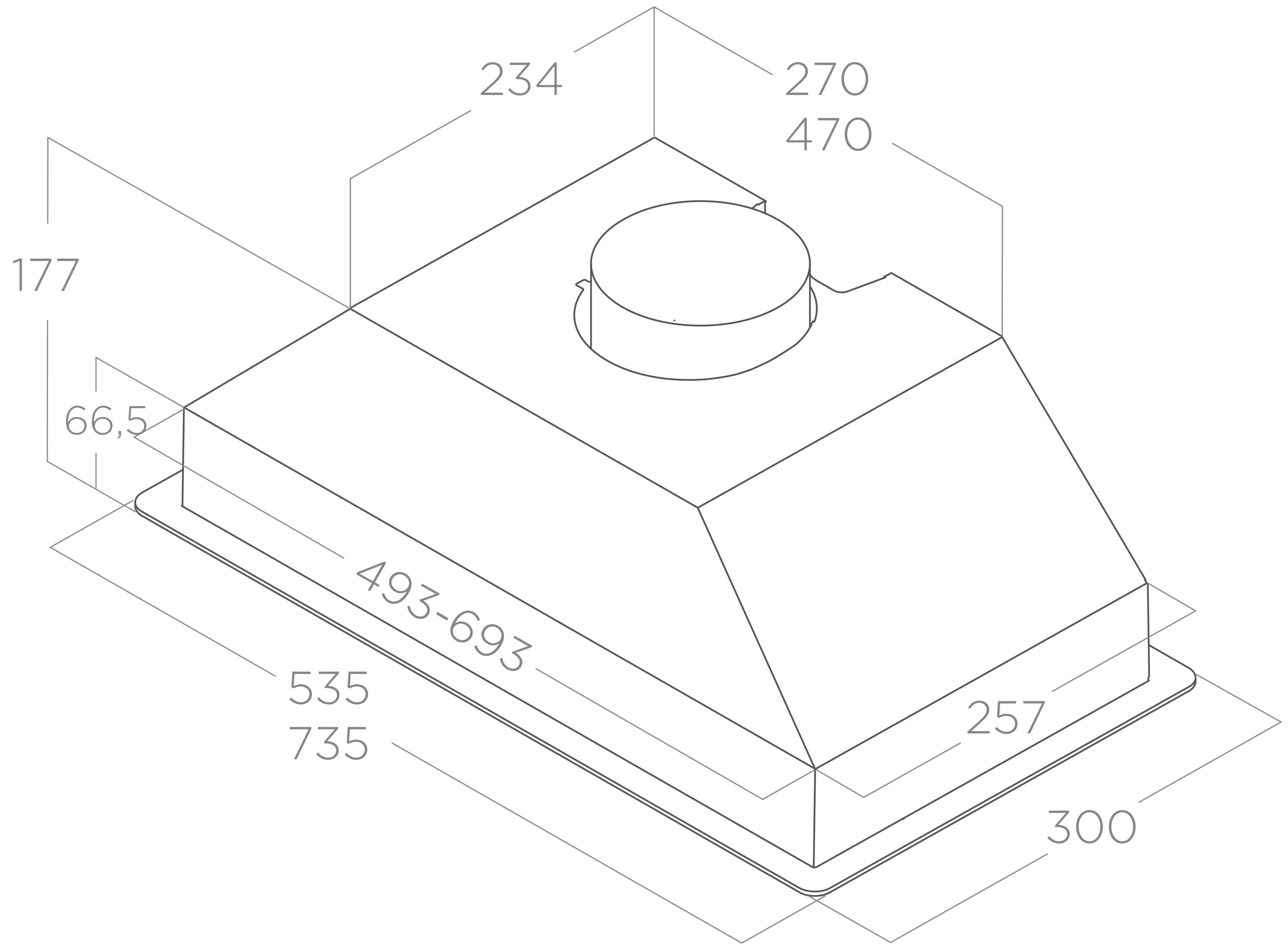 Elica ERA C BL/A/52 felső szekrénybe építhető konyhai elszívó,matt fekete,60cm,2x3 LED világítás 