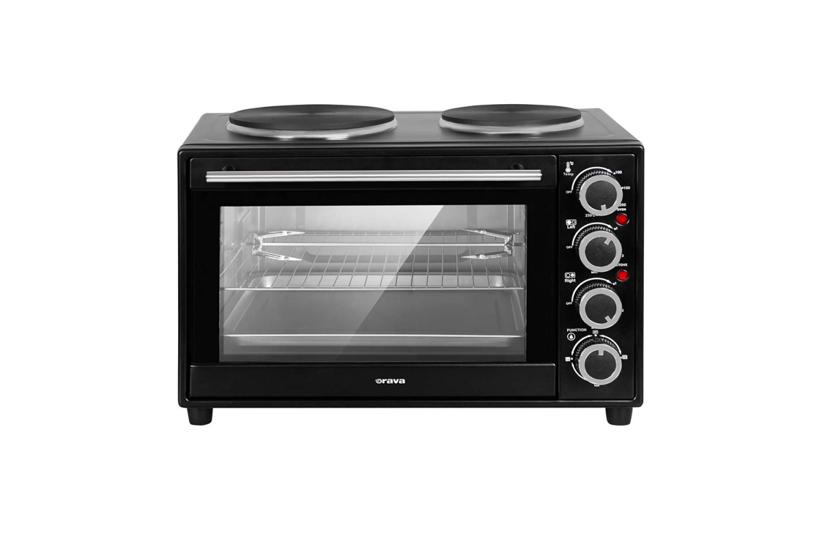 Orava ELEKTRAX28 28l mini sütő 2db főzőlappal
