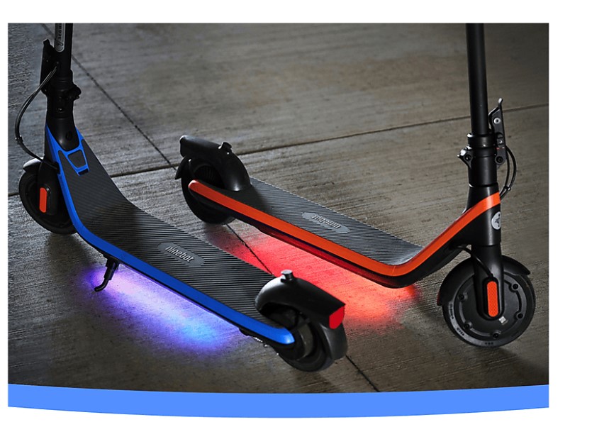Segway-Ninebot eKickScooter C2 PRO E elektromos gyerek roller fekete-kék szín
