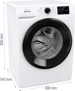 Gorenje WPNEI94A1SWIFI elöltöltős mosógép,gőzfunkció,9kg, inverter motor, 60x54.5x85 cm