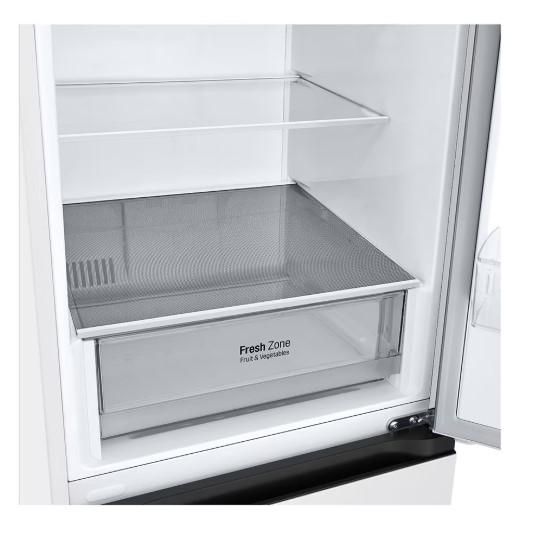 LG GBV21L0ESW No Frost alulfagyasztós kombinált hűtőszekrény, fehér DoorCooling+™ Inverter kompresszor 186x59,5X68,2cm
