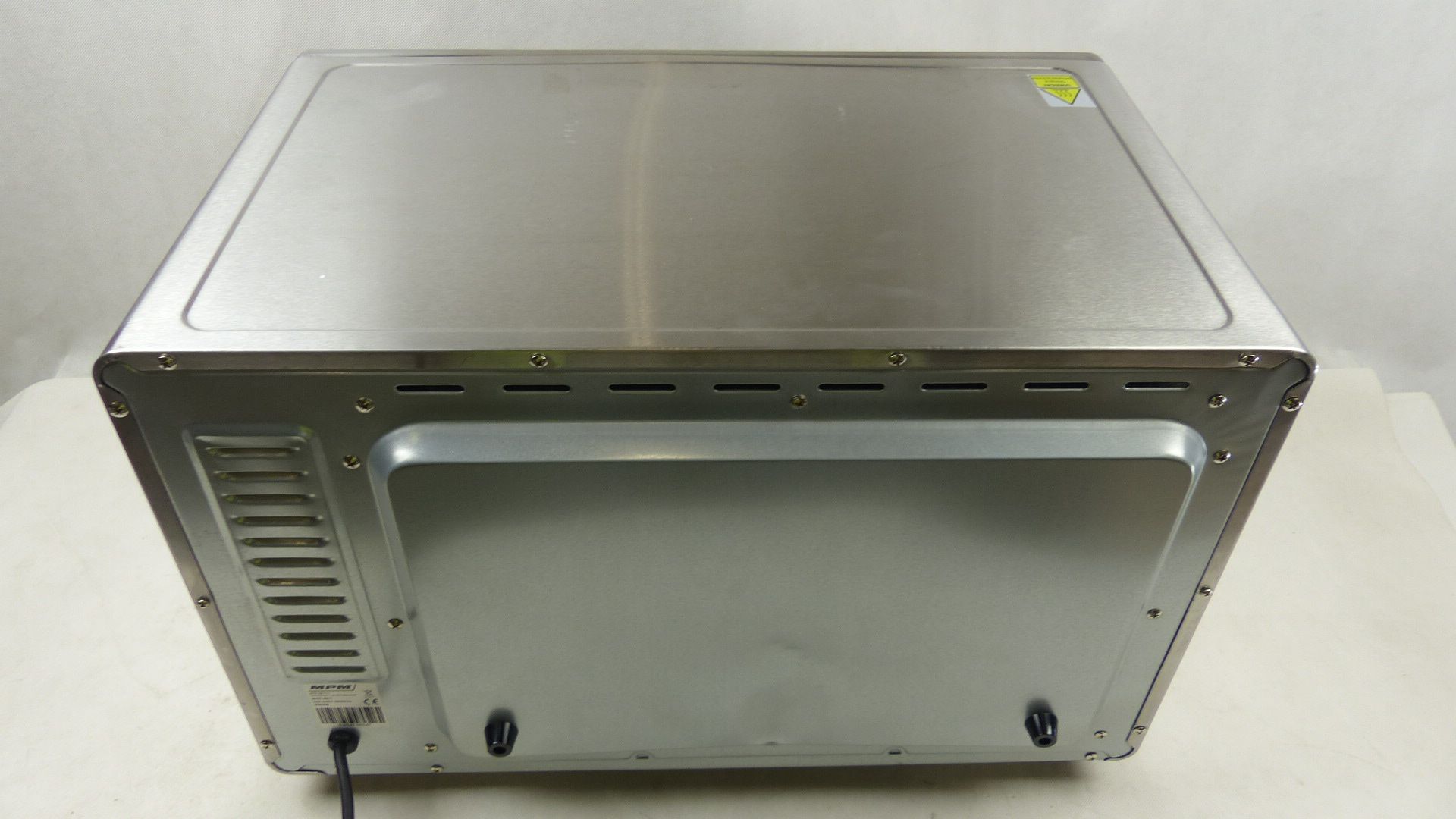 MPM MPE-08/T elektromos sütő rozsdamentes külső 2000W 45L, hőlégkeverés, időzitő MPE08/T