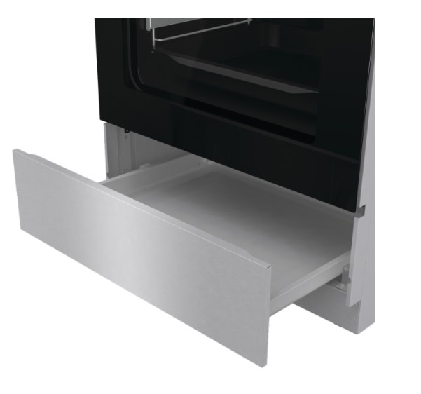 Gorenje GKS6C71XF kombinált tűzhely, 71L, fém dísztető, 60x60x85 cm, inox 