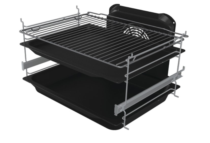 Gorenje GKS6C71XF kombinált tűzhely, 71L, fém dísztető, 60x60x85 cm, inox 