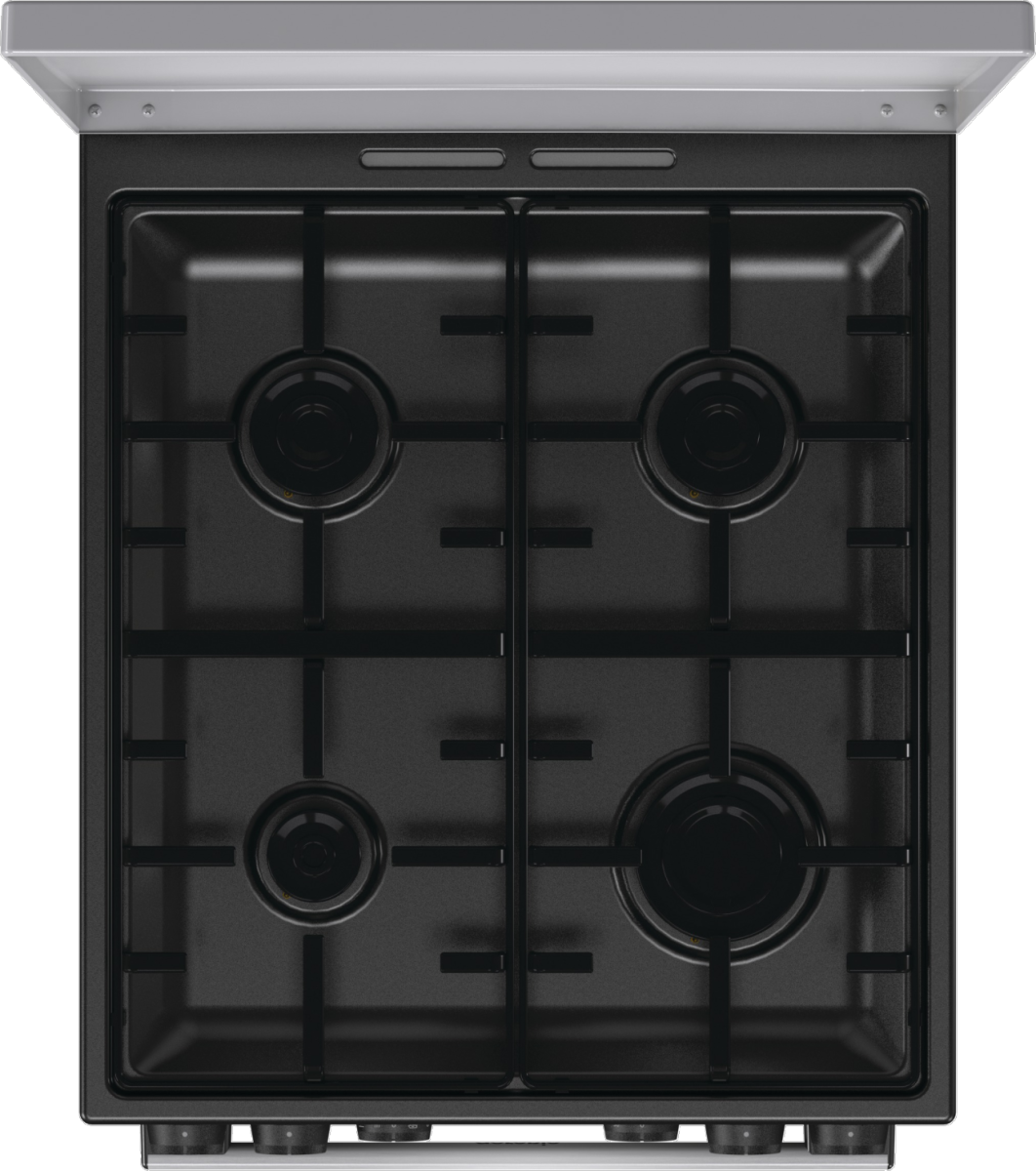 Gorenje GK5C63SH kombinált tűzhely, 70L, fém dísztető, 50x59.4x85 cm, szürke szín 