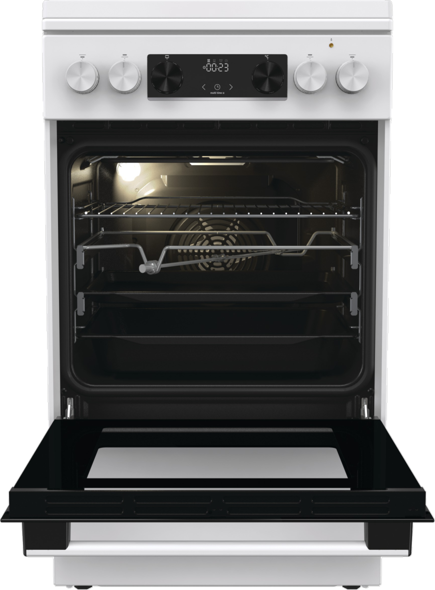 Gorenje GKS5C72WF kombinált tűzhely, 70L, fém dísztető, 50x59.4x85 cm 