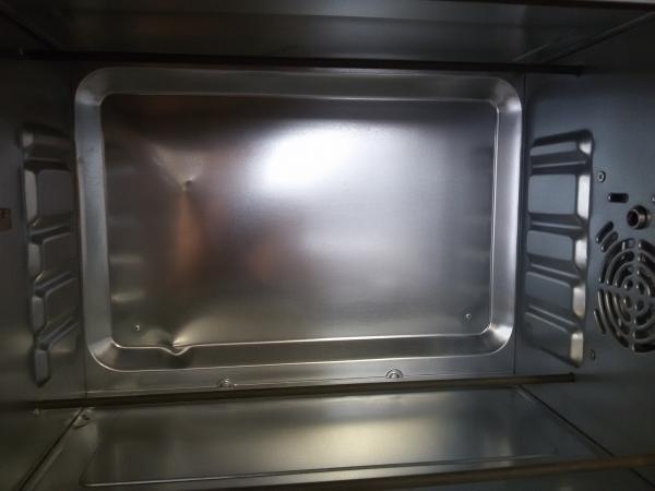 MPM MPE-08/T elektromos sütő rozsdamentes külső 2000W 45L, hőlégkeverés, időzitő MPE08/T
