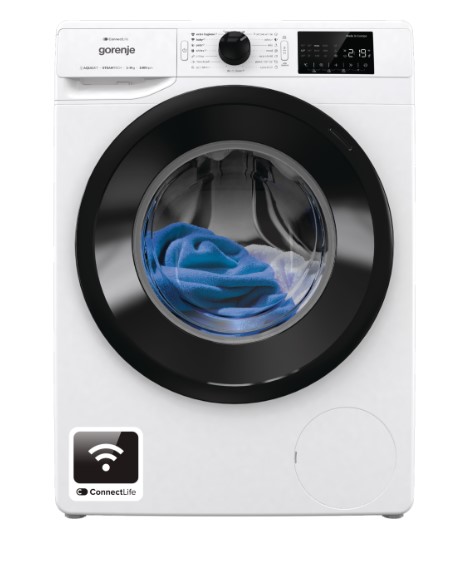 Gorenje W2PNEI94A1SWIFI elöltöltős mosógép, 9kg, inverter motor, gőzfunkció, 60x54.5x85 cm 