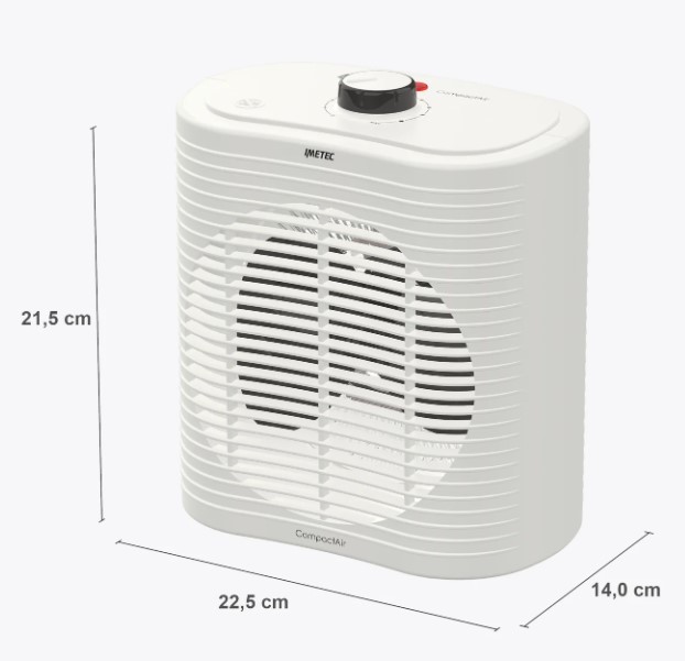 Imetec 4032 Compact Air ventillátoros hősugárzó,2000W,fagyás elleni védelem