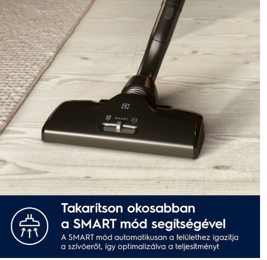 Electrolux PD82-ALRG Pure D8.2  porzsákos porszívó, 600W, krémfehér szín 