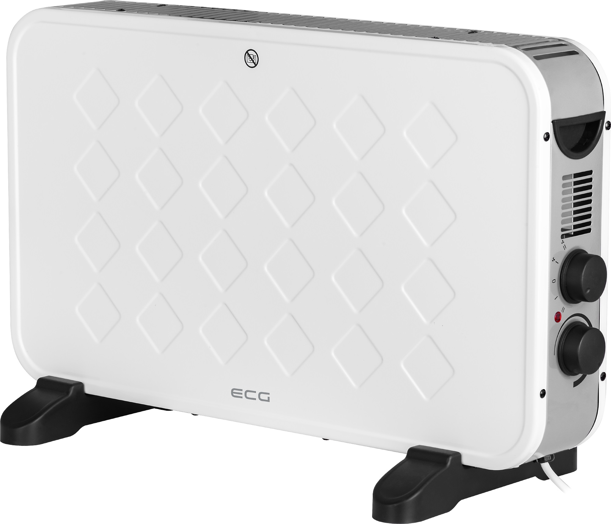 ECG TK-2070 White meleg levegős konvektor,fehér