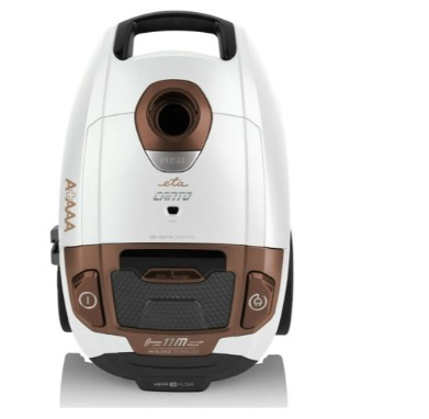 Eta 349290020 porzsákos porszívó, 700W, fehér/bronz szín, turbó fej 