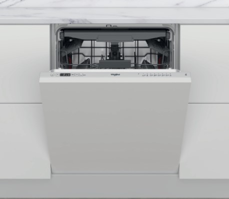 Whirlpool WIC3C26F teljesen beépíthető mosogatógép,14 terítékes,59.8x55.5x82cm, automatikus ajtónyitás
