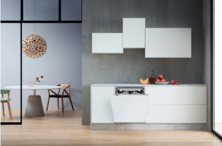 Whirlpool WIC3C26F teljesen beépíthető mosogatógép,14 terítékes,59.8x55.5x82cm, automatikus ajtónyitás