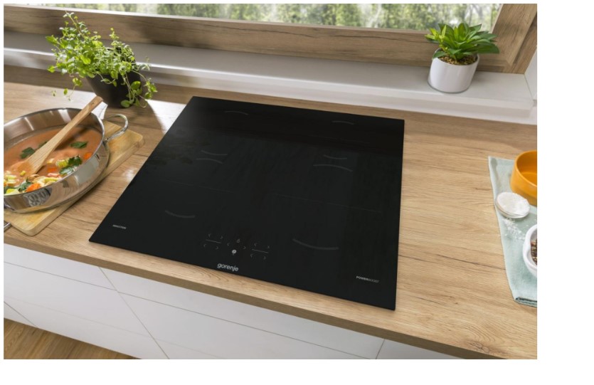 Gorenje GI601FMC 59.5cm beépíthető indukciós főzőlap,59.5x52x5.4cm,fekete,BigZone 23 cm Tökéletes megoldás a legnagyobb serpenyőkhöz