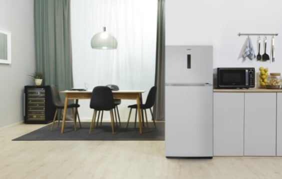 Candy CDG5T717ES No Frost felülfagyasztós kombinált hűtőszekrény,410L,Wifi, 70.3x70.3x168cm,ezüst 