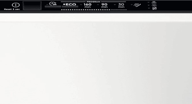 Electrolux EEA12100L teljesen beépíthető 9 terítékes keskeny mosogatógép,44.6x55x81.8cm