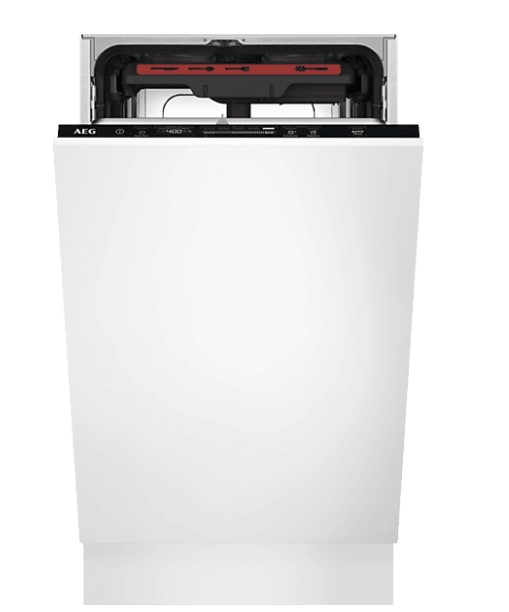 AEG FSE72517P teljesen beépíthető keskeny mosogatógép,10 teríték,44.6x55x81.8cm