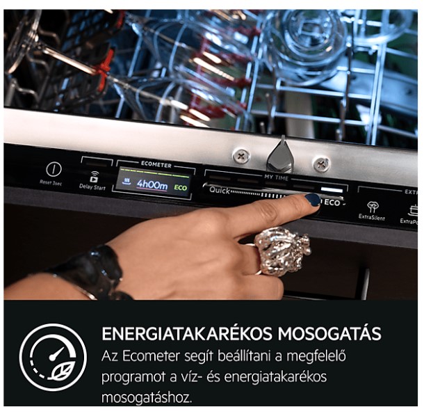 AEG FSE72517P teljesen beépíthető keskeny mosogatógép,10 teríték,44.6x55x81.8cm