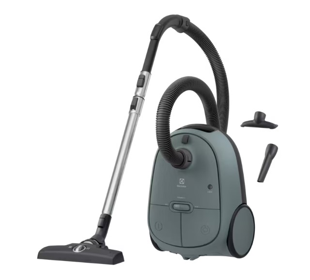 Electrolux EB61C1OG porzsákos porszívó, óceán zöld szín, 850W