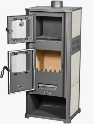 Warnex Roma S csempés sütős kandalló,bézs,11.3kW